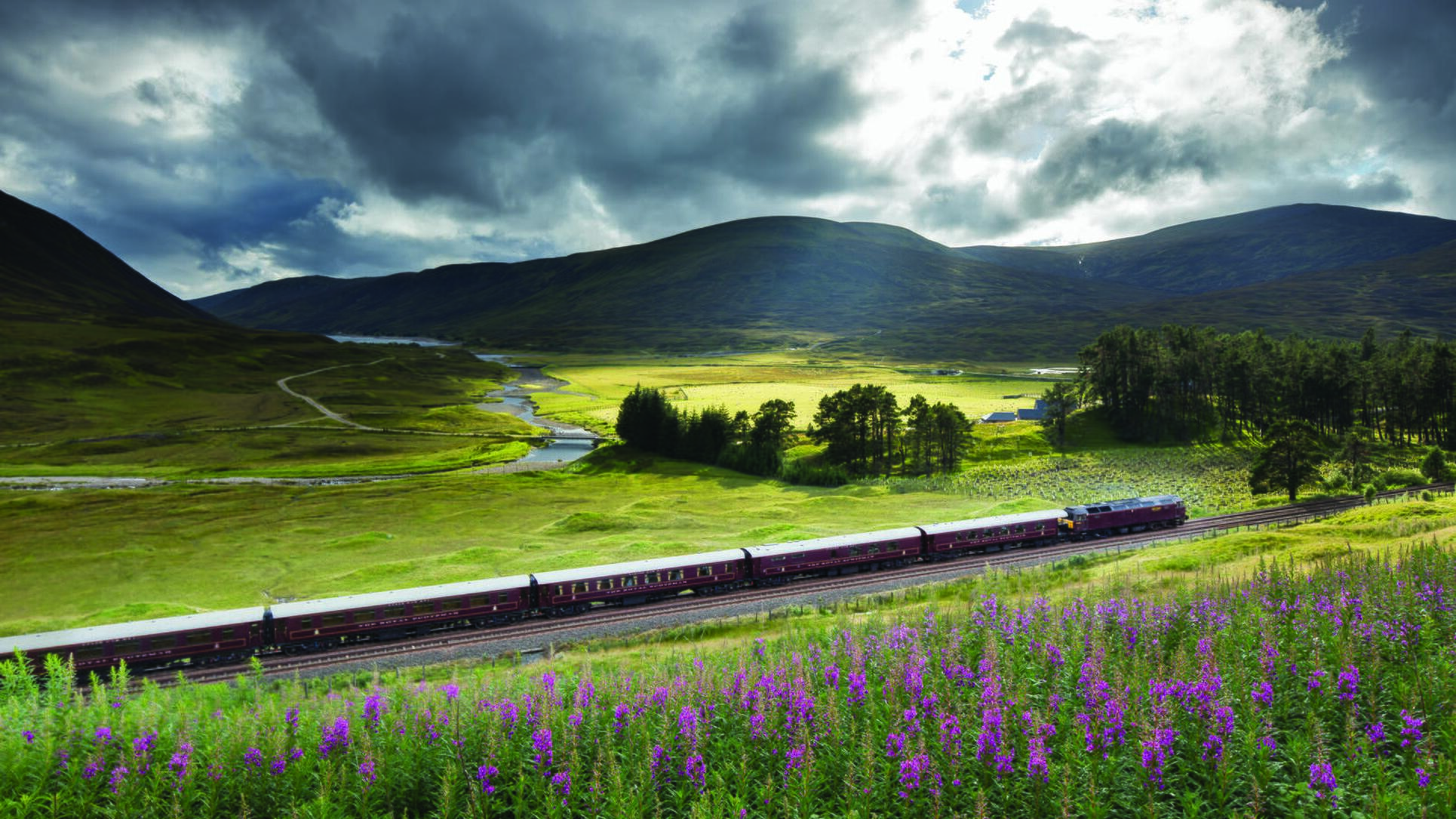 luxury train trip Scotland Belmond Royal Scotsman