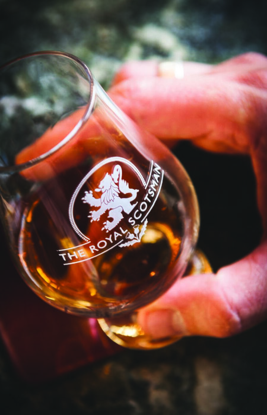 Discovering Scotland's landscape while sipping a good whisky is one of the luxuries you can enjoy on board the Royal Scotsman. luxury train travel Scotland Belmond Royal Scotsman