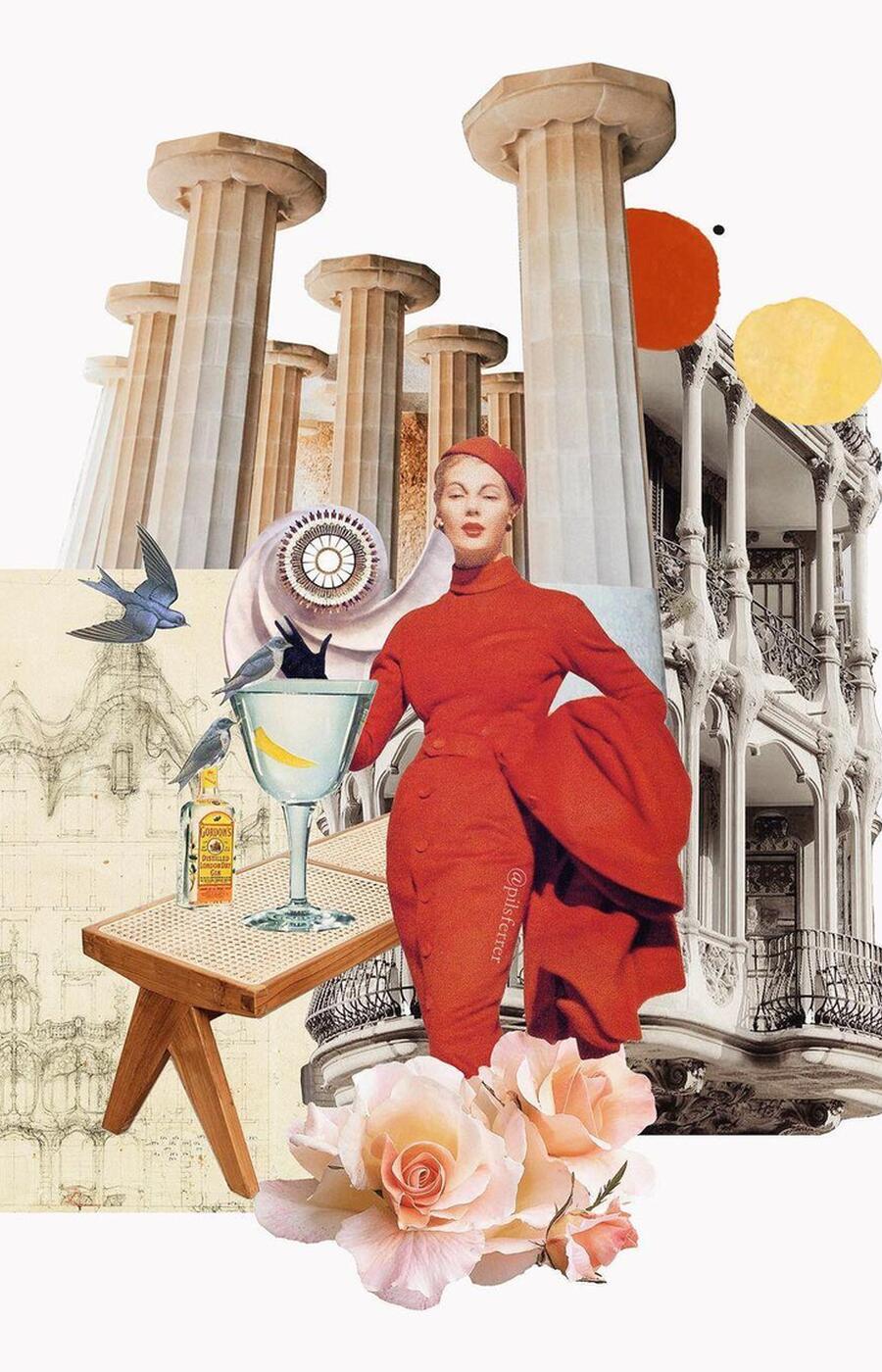 pilsferrer illustrator collage