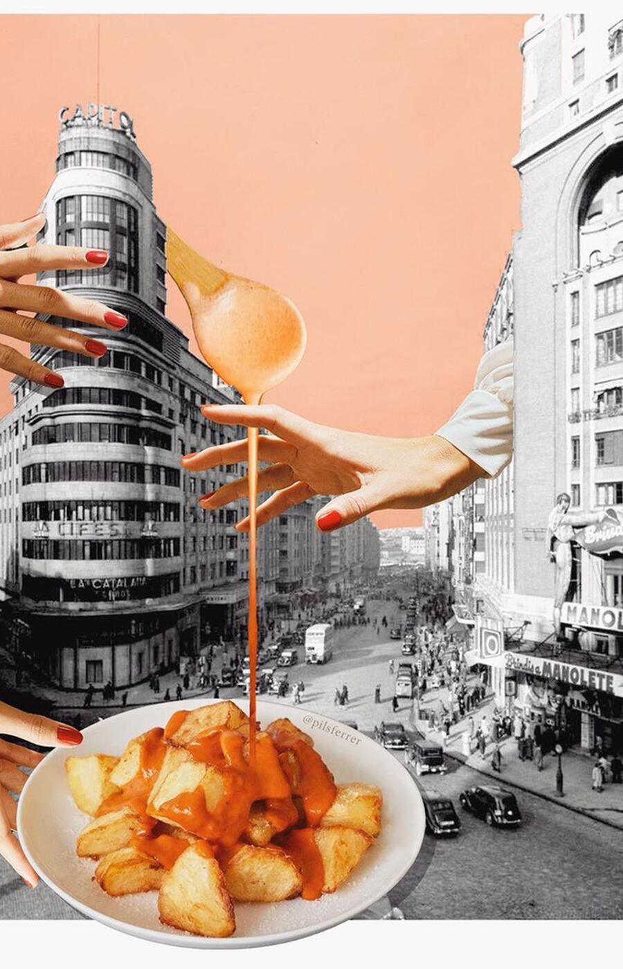 pilsferrer illustrator collage